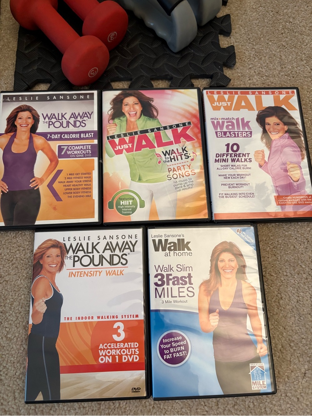 Leslie Sansone Walk DVD Bundle
